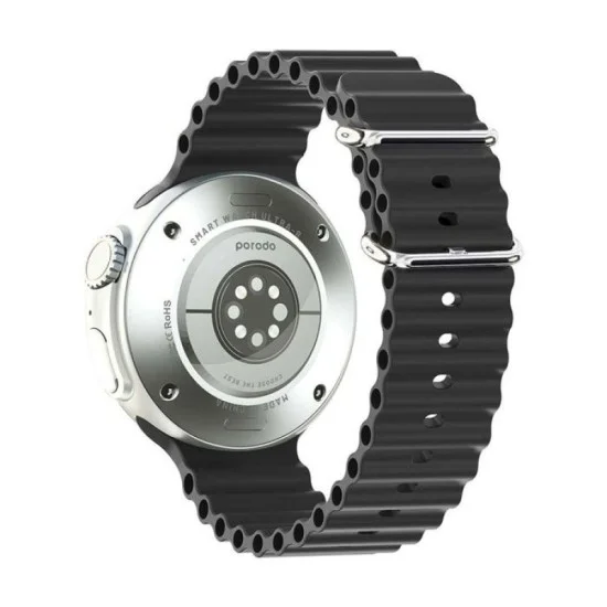 Ultra Evo Smart Watch 1.51" Wide Touch Screen - Black Strap